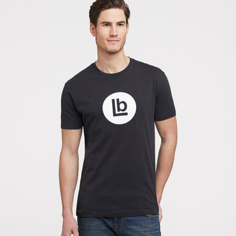 littlebit LB Mark Crew Neck T-Shirt in washed black