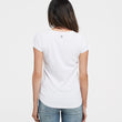 littlebit Womens Scoop Neck T-Shirt in white