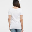 littlebit Womens Deep Scoop Neck T-Shirt in white
