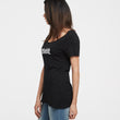 littlebit Womens Deep Scoop Neck T-Shirt in black