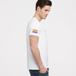 littlebit 'Sydney LGBTI' Mens Mardi Gras Crew Neck T-Shirt in white